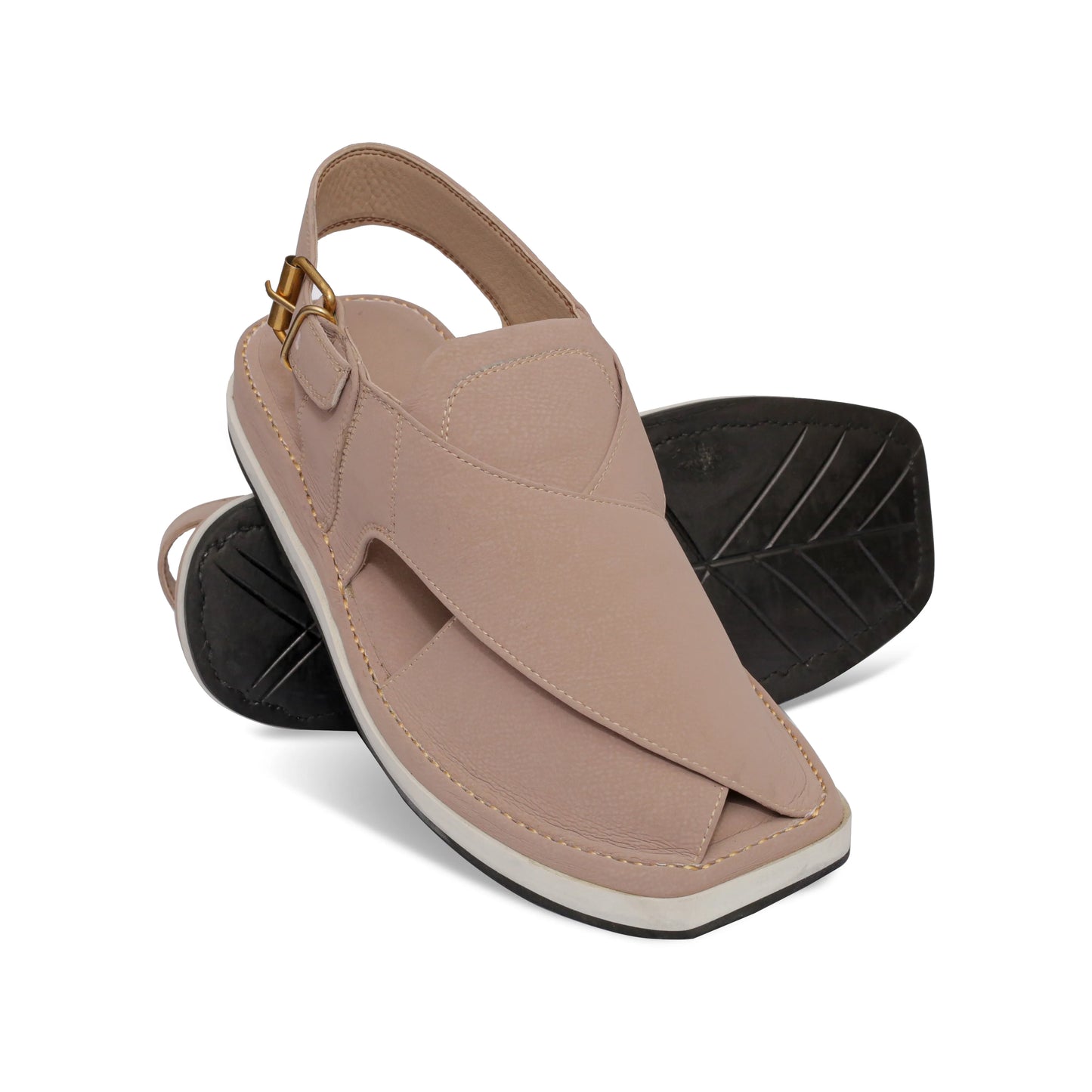 Medicated Suede Leather Peshawari Sandal